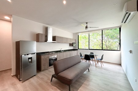 Departamento en renta en EL SABINO TEMOZON NORTE Equipado y Semiamueblado -106